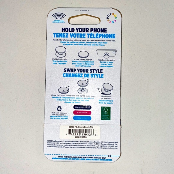 🚫 SOLD 🚫 ⭐️(2 for $15) PoPSockets Brunch - Picture 4 of 7